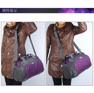 圣喜路新款炫彩旅行包 時尚單肩斜跨，定制代理雙贏之選